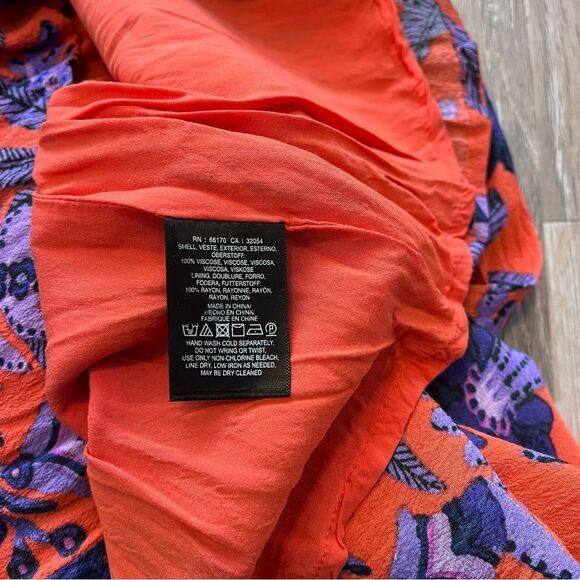 Anthropologie maeve macie floral printed maxi dress women’s size 2 - Picture 7 of 9